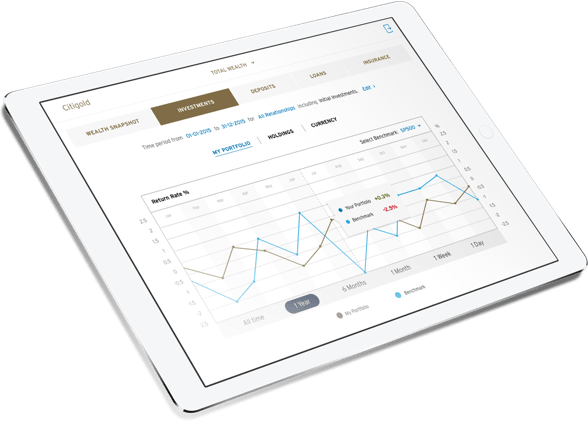 Total Wealth Advisor tool showing analytics of personalised wealth management