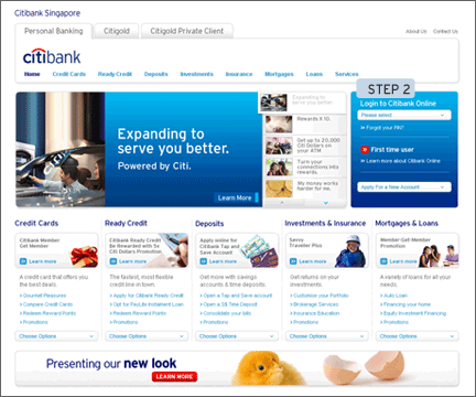 login to Citibank Online