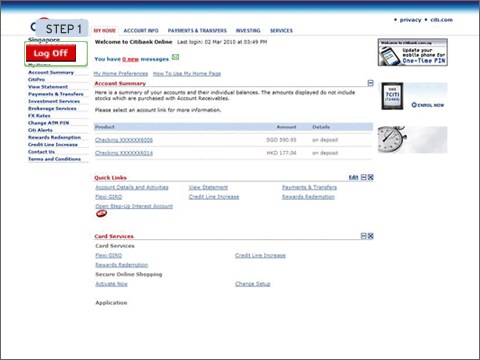 login to Citibank Online