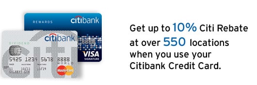 Citibank Credit Card Rebate