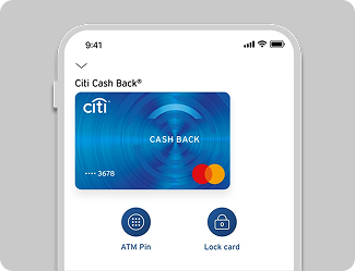 Lock and unlock your card