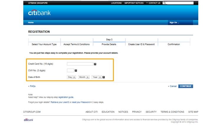 How do you manage your Citibank credit card account?