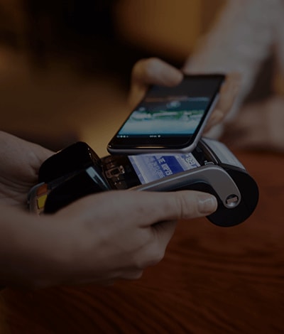 TAP TO PAY WITH YOUR MOBILE PHONE